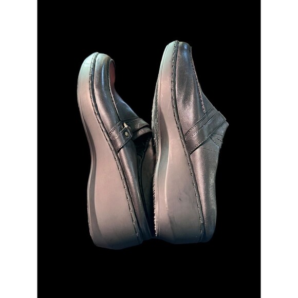 Easy Spirit Woman’s Comfort Esdonnica Black Smooth Leather Mules 7 1/2 M - Picture 13 of 13